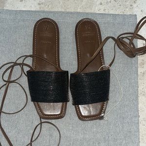 Brunello Cucinelli leather sandals